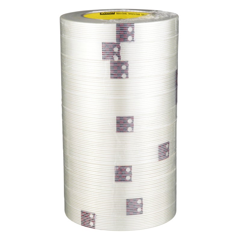 3M Scotch Filament Tape 897, Clear, 18 mm x 55 m, 5 mil - Image 5